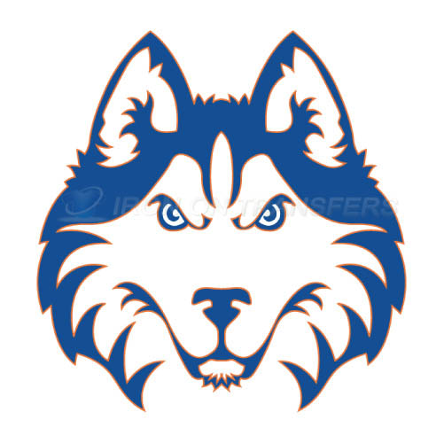 Houston Baptist Huskies Logo T-shirts Iron On Transfers N4569 - Click Image to Close